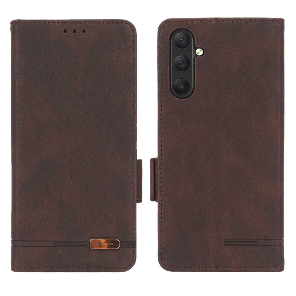 For Samsung Galaxy M54 5G / F54 5G Wallet Phone Case Hardware Decor PU Leather Cover with Stand For Samsung Galaxy M54 5G / F54 5G Wallet Phone Case Hardware Decor PU Leather Cover with Stand